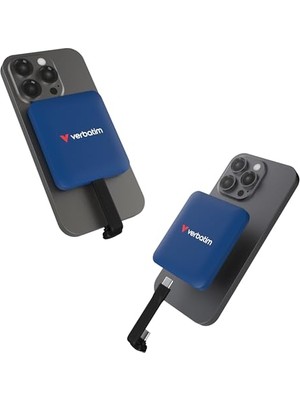 Verbatim Snapback SSD 1 Tb, Magsafe, Harici Ssd, Apple Prores 4k'yı Destekler, USB 3.2 Gen 2x2, 2000 Mb/s'ye Kadar Okuma ve Yazma, 2x Usb-C Kablolu Harici Sabit Sürücü, Iphone, Android, Pc , Mavi