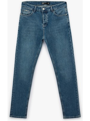 Koton Normal Bel Pamuklu Slim Fit Jean Pantolon - Brad Jean
