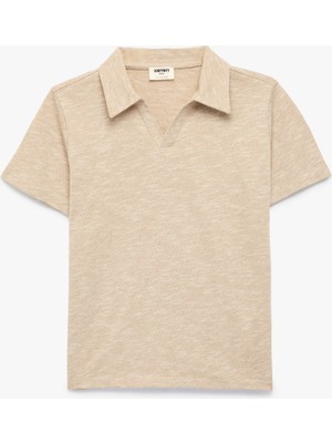 Koton Pamuklu Kısa Kollu Polo Yaka Tişört