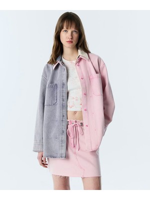 Twist Colorblock Non Denim Ceket TS1260005093033