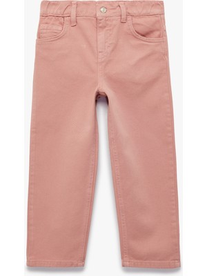 Koton Pamuklu Bol Kalıp Cepli Geniş Paça Denim Pantolon