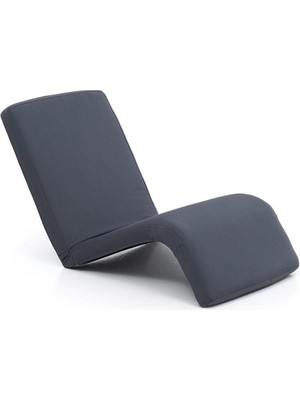 Pafu Nami Outdoor Su Geçirmez Fonksiyonel Mekanizmalı Şezlong - Antrasit