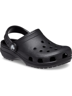 Crocs Kids Classic Clog Siyah Çocuk Terlik Silikon/Plastik Malzeme ile Konforlu Tasarım 206991-001