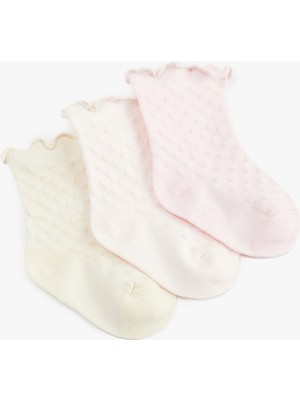 Koton Pamuklu 3'lü Çorap Seti