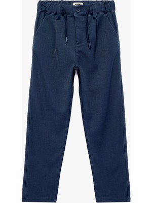 Koton Beli Lastikli Viskon Karışımlı Cep Detaylı Basic Pantolon