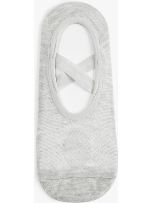 Koton Pamuklu Lastik Detaylı Yoga Çorabı