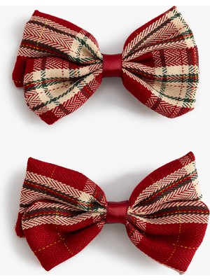 Koton Fiyonk Detaylı 2'li Toka Seti