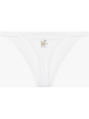 Koton Rahat Kalıp Pamuklu Baskılı Brazilian Külot