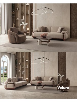 Velura Home & Living Mylan 3+3+1+1 Koltuk Takımı & Oturma Grubu