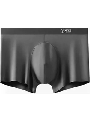 Ece's Design Dikişsiz Buz Ipek Ter Uzaklaştıran Spor Özel Tasarım Erkek Iç Giyim 3 Parça 1010 Boxer