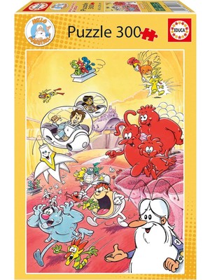Educa 300 Parça Bir Zamanlar Karikatür Puzzle - Kız ve Erkek Çocuk - 8-11 Yaş