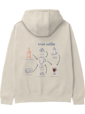 The Lucid Lab Irish Coffee Hoodie - Krem