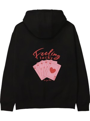 The Lucid Lab Feeling Lucky Hoodie - Siyah