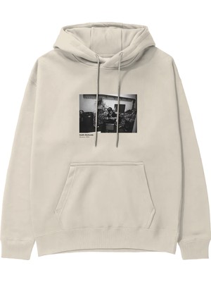 The Lucid Lab Keith Richards Boston 1975 Hoodie - Krem