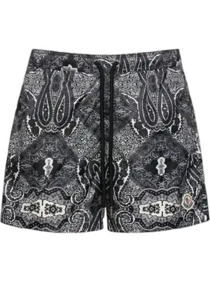 Moncler Bandana Printed Swim Shorts