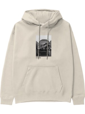 The Lucid Lab John Lennon Hamburg 1985 Hoodie - Krem