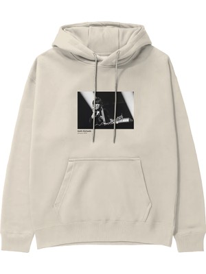 The Lucid Lab Keith Richards Anvers 1973 Hoodie - Krem