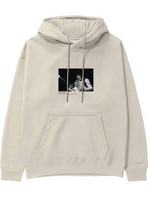 The Lucid Lab Jimi Hendrix Falkoner Centret Copenhagen 1969 Hoodie - Krem