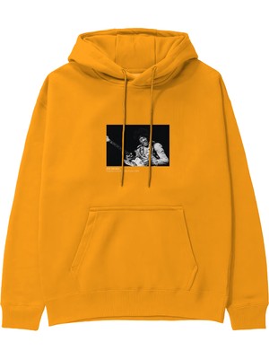 The Lucid Lab Jimi Hendrix Falkoner Centret Copenhagen 1969 Hoodie - Turuncu