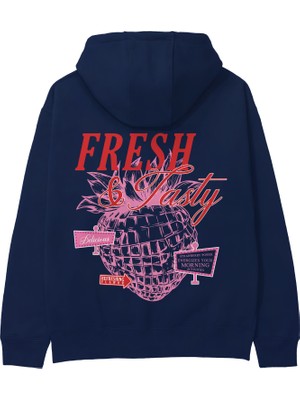 The Lucid Lab Fresh & Tasty Hoodie - Lacivert