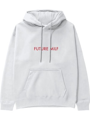 The Lucid Lab Future Milf Hoodie - Beyaz
