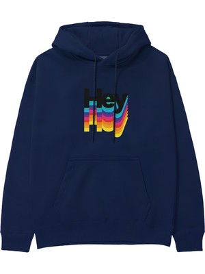 The Lucid Lab Hey Hoodie - Lacivert