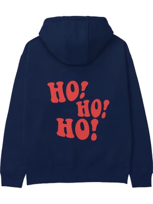 The Lucid Lab Ho Ho Ho Hoodie - Lacivert