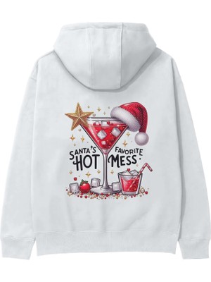 The Lucid Lab Hot Mess Hoodie - Beyaz