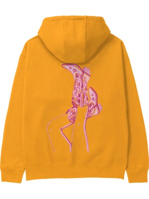 The Lucid Lab Hot Steps Hoodie - Turuncu