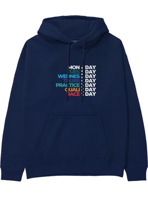 The Lucid Lab Formula 1 / Week Days Hoodie - Lacivert