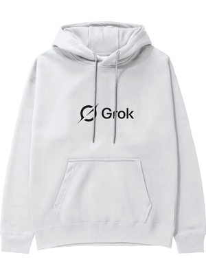 The Lucid Lab Grok Hoodie - Beyaz