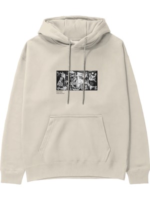 The Lucid Lab Guernica Hoodie - Krem