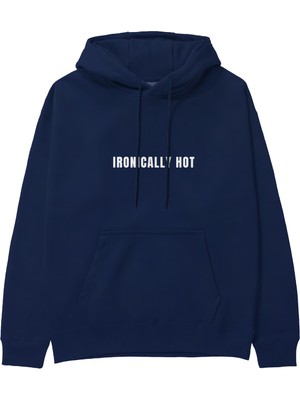 The Lucid Lab Ironically Hot Hoodie - Lacivert