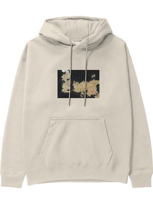 The Lucid Lab Game Of Thrones Map Hoodie - Krem