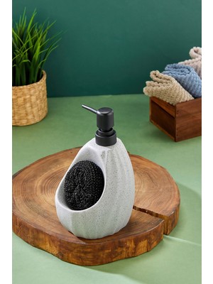 Cooker 650 ml Seramik Süngerlikli Sıvı Sabunluk CKR3561