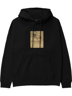The Lucid Lab God, Law (1981) - Basquiat Hoodie - Siyah
