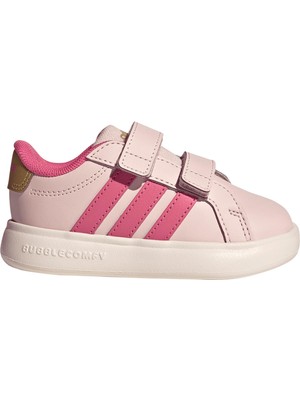 Adidas Grand Court 3.0 Bebek Pembe Spor Ayakkabı (KI3238)