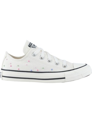 Converse Chuck Taylor All Star Mini Studs Kadın Krem Spor Ayakkabı (A17872C.286)