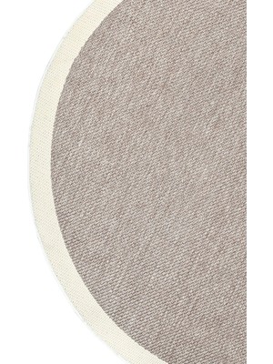 Halı Sepeti Noa Sisal S18 Krem - Bej Kaydırmaz, Leke Tutmayan Yıkanabilir Salon Mutfak Halısı