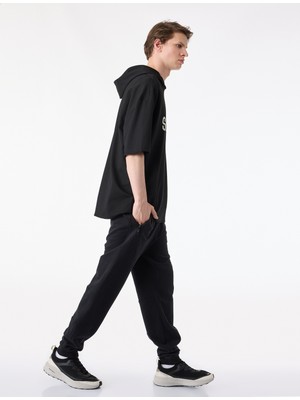 Koton Pamuklu Cepli Beli Bağcıklı Jogger Spor Eşofman Altı