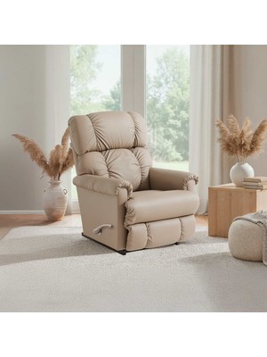 Yatsan La-Z-Boy Pinnacle Leather Madras Mushroom Sallanır TV Koltuğu