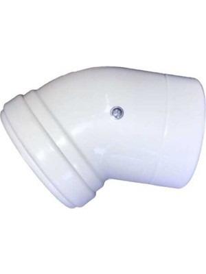 Demirdöküm Yoğuşmalı Kombi 45° Açık Dirsek Logolu Yüksek Verimlilikte Enerji Tasarruflu Parça