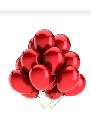 gemar krom balon,metalik kırmızı 13 inç krom balon kapyalı .50 adet.