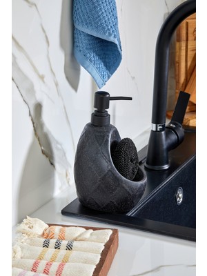 Cooker 650 ml Seramik Süngerlikli Sıvı Sabunluk CKR3560