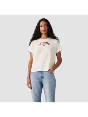 Levi's Levis Graphıc Beyaz Kadın T-Shirt 008BX-0005