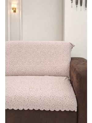 Lunga Vita Çita Koltuk Örtüsü Lüks Keçeli Alt Kumaş Kaymaz Koltuk Örtüsü 175X220 Oturma Yeri ve Sırtını Kapatır