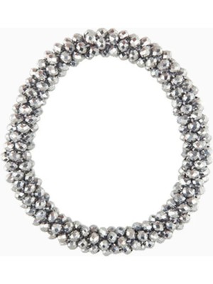 Br Kiki Lüks Taşlı Saç Lastiği Binicilik Aksesuarı