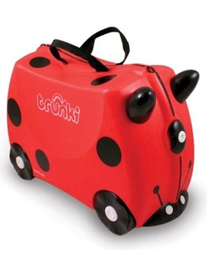 Trunki Uğurböceği Harley Binilen Ve Sürülen Çocuk Bavulu