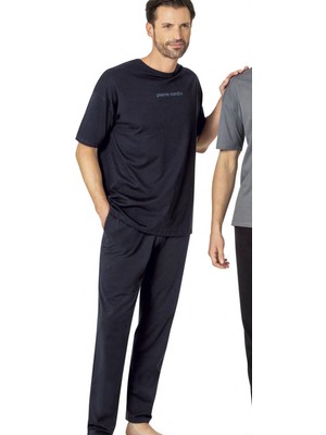 Pierre Cardin, %100 Pamuk, Oversize Pijama Takım,