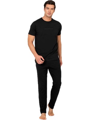 Pierre Cardin Erkek Pijama Takımı %100 Pamuk Kısa Kollu – Rahat Kesim